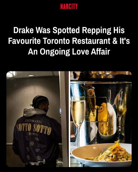 drake sotto sotto|Drake Was Spotted Repping His Favourite Toronto。